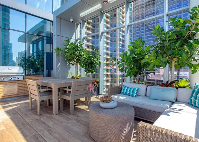 Апартаменты River N 1br W Gym Pool Wd Nr L Chi-124 Чикаго