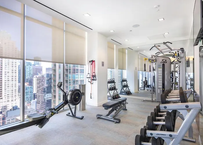 Апартаменты River N 1br W Gym Pool Wd Nr L Chi-124 Чикаго